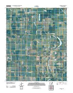 Humnoke Arkansas Historical topographic map, 1:24000 scale, 7.5 X 7.5 Minute, Year 2011