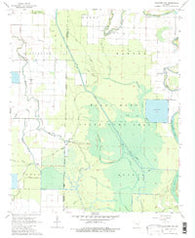 Humphrey SW Arkansas Historical topographic map, 1:24000 scale, 7.5 X 7.5 Minute, Year 1968