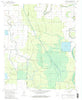 Humphrey SW Arkansas Historical topographic map, 1:24000 scale, 7.5 X 7.5 Minute, Year 1968