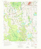 Humphrey Arkansas Historical topographic map, 1:62500 scale, 15 X 15 Minute, Year 1969