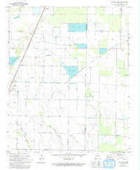 Hunter East Arkansas Historical topographic map, 1:24000 scale, 7.5 X 7.5 Minute, Year 1971