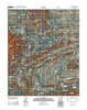 Huntington Arkansas Historical topographic map, 1:24000 scale, 7.5 X 7.5 Minute, Year 2011