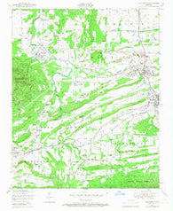 Huntington Arkansas Historical topographic map, 1:24000 scale, 7.5 X 7.5 Minute, Year 1948
