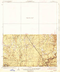 Ingalls Arkansas Historical topographic map, 1:62500 scale, 15 X 15 Minute, Year 1937