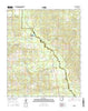 Ivan Arkansas Current topographic map, 1:24000 scale, 7.5 X 7.5 Minute, Year 2014