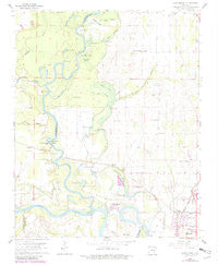 Jacksonport Arkansas Historical topographic map, 1:24000 scale, 7.5 X 7.5 Minute, Year 1962