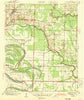 Jacksonville Arkansas Historical topographic map, 1:31680 scale, 7.5 X 7.5 Minute, Year 1943