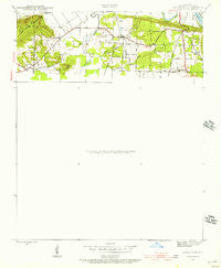 Jamestown Arkansas Historical topographic map, 1:24000 scale, 7.5 X 7.5 Minute, Year 1942
