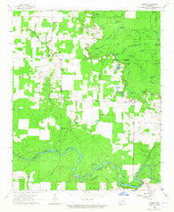 Jasmine Arkansas Historical topographic map, 1:24000 scale, 7.5 X 7.5 Minute, Year 1964