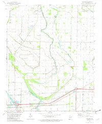 Jeanette Arkansas Historical topographic map, 1:24000 scale, 7.5 X 7.5 Minute, Year 1981