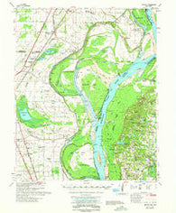 Jericho Arkansas Historical topographic map, 1:62500 scale, 15 X 15 Minute, Year 1962