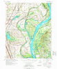 Jericho Arkansas Historical topographic map, 1:62500 scale, 15 X 15 Minute, Year 1975