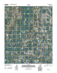 Jersey Arkansas Historical topographic map, 1:24000 scale, 7.5 X 7.5 Minute, Year 2011