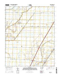 Joiner Arkansas Current topographic map, 1:24000 scale, 7.5 X 7.5 Minute, Year 2014