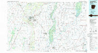 Jonesboro Arkansas Historical topographic map, 1:100000 scale, 30 X 60 Minute, Year 1986