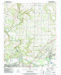 Judsonia Arkansas Historical topographic map, 1:24000 scale, 7.5 X 7.5 Minute, Year 1994