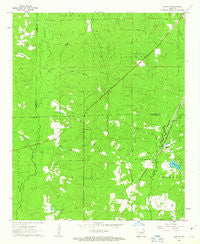Kedron Arkansas Historical topographic map, 1:24000 scale, 7.5 X 7.5 Minute, Year 1962