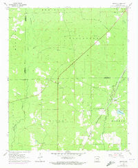 Kedron Arkansas Historical topographic map, 1:24000 scale, 7.5 X 7.5 Minute, Year 1962