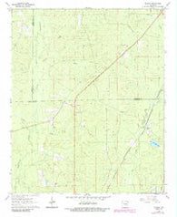 Kedron Arkansas Historical topographic map, 1:24000 scale, 7.5 X 7.5 Minute, Year 1962