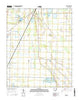 Keevil Arkansas Current topographic map, 1:24000 scale, 7.5 X 7.5 Minute, Year 2014