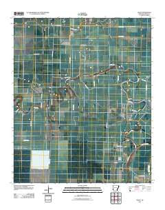 Kelso Arkansas Historical topographic map, 1:24000 scale, 7.5 X 7.5 Minute, Year 2011