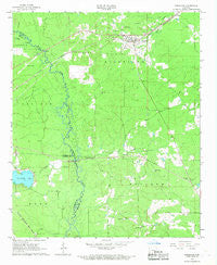 Kingsland Arkansas Historical topographic map, 1:24000 scale, 7.5 X 7.5 Minute, Year 1966