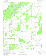 Knobel Arkansas Historical topographic map, 1:24000 scale, 7.5 X 7.5 Minute, Year 1964