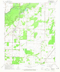 Knobel Arkansas Historical topographic map, 1:24000 scale, 7.5 X 7.5 Minute, Year 1964