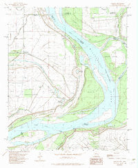 Laconia Arkansas Historical topographic map, 1:24000 scale, 7.5 X 7.5 Minute, Year 1982