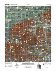 Lafe Arkansas Historical topographic map, 1:24000 scale, 7.5 X 7.5 Minute, Year 2011