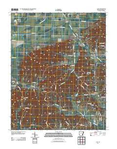 Lafe Arkansas Historical topographic map, 1:24000 scale, 7.5 X 7.5 Minute, Year 2011