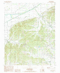 Lafe Arkansas Historical topographic map, 1:24000 scale, 7.5 X 7.5 Minute, Year 1984