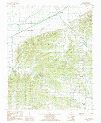 Lafe Arkansas Historical topographic map, 1:24000 scale, 7.5 X 7.5 Minute, Year 1984