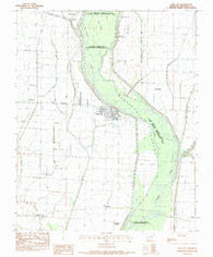 Lake City Arkansas Historical topographic map, 1:24000 scale, 7.5 X 7.5 Minute, Year 1983