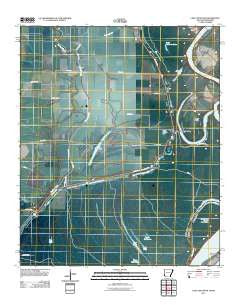 Lake Cheatham Arkansas Historical topographic map, 1:24000 scale, 7.5 X 7.5 Minute, Year 2011