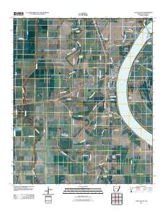Lake Village Arkansas Historical topographic map, 1:24000 scale, 7.5 X 7.5 Minute, Year 2011