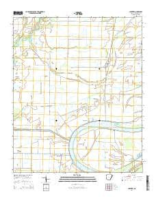 Lakeview Arkansas Current topographic map, 1:24000 scale, 7.5 X 7.5 Minute, Year 2014