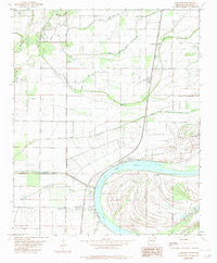 Lakeview Arkansas Historical topographic map, 1:24000 scale, 7.5 X 7.5 Minute, Year 1982