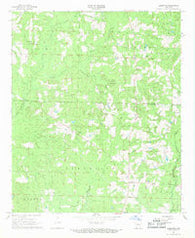 Lamartine Arkansas Historical topographic map, 1:24000 scale, 7.5 X 7.5 Minute, Year 1968