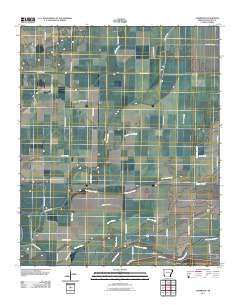 Lambrook Arkansas Historical topographic map, 1:24000 scale, 7.5 X 7.5 Minute, Year 2011