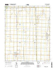 Leachville Arkansas Current topographic map, 1:24000 scale, 7.5 X 7.5 Minute, Year 2014