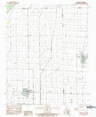 Leachville Arkansas Historical topographic map, 1:24000 scale, 7.5 X 7.5 Minute, Year 1983