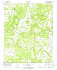 Lee Mountain Arkansas Historical topographic map, 1:24000 scale, 7.5 X 7.5 Minute, Year 1963