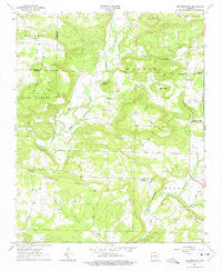 Lee Mountain Arkansas Historical topographic map, 1:24000 scale, 7.5 X 7.5 Minute, Year 1963