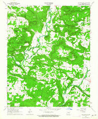 Lee Mountain Arkansas Historical topographic map, 1:24000 scale, 7.5 X 7.5 Minute, Year 1963