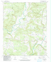 Lee Mountain Arkansas Historical topographic map, 1:24000 scale, 7.5 X 7.5 Minute, Year 1993
