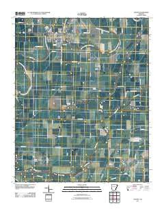Lepanto Arkansas Historical topographic map, 1:24000 scale, 7.5 X 7.5 Minute, Year 2011