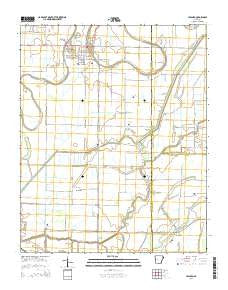 Lepanto Arkansas Current topographic map, 1:24000 scale, 7.5 X 7.5 Minute, Year 2014