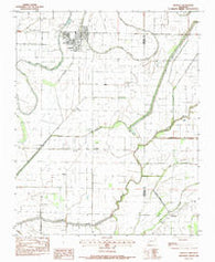 Lepanto Arkansas Historical topographic map, 1:24000 scale, 7.5 X 7.5 Minute, Year 1983