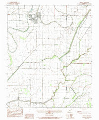 Lepanto Arkansas Historical topographic map, 1:24000 scale, 7.5 X 7.5 Minute, Year 1983